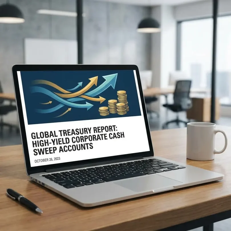 High-Yield Corporate Cash Sweep Accounts for Global Treasury Management